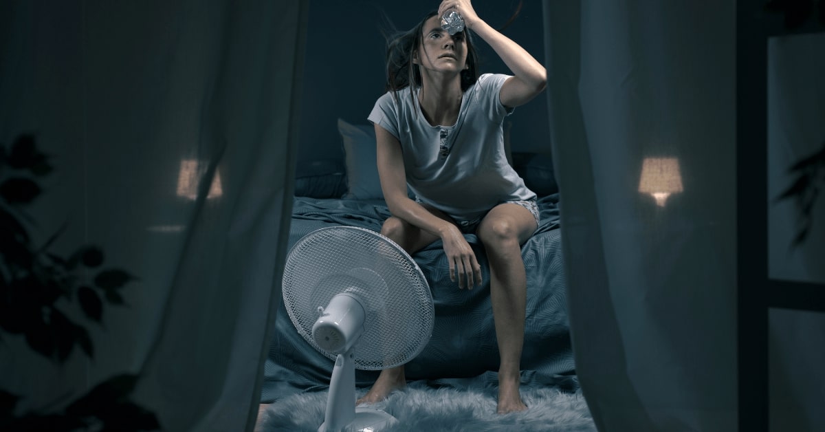 5 solutions contre les sueurs nocturnes
